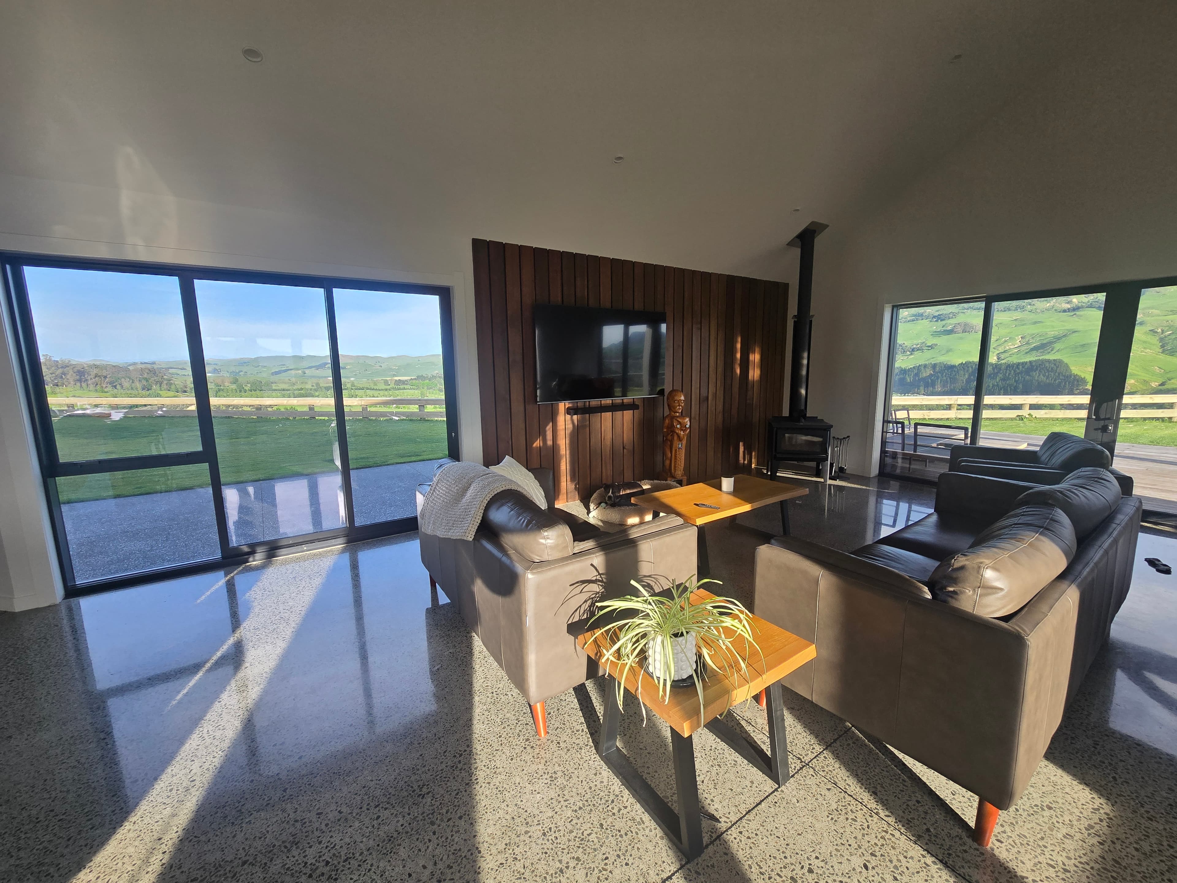 polished concrete floor