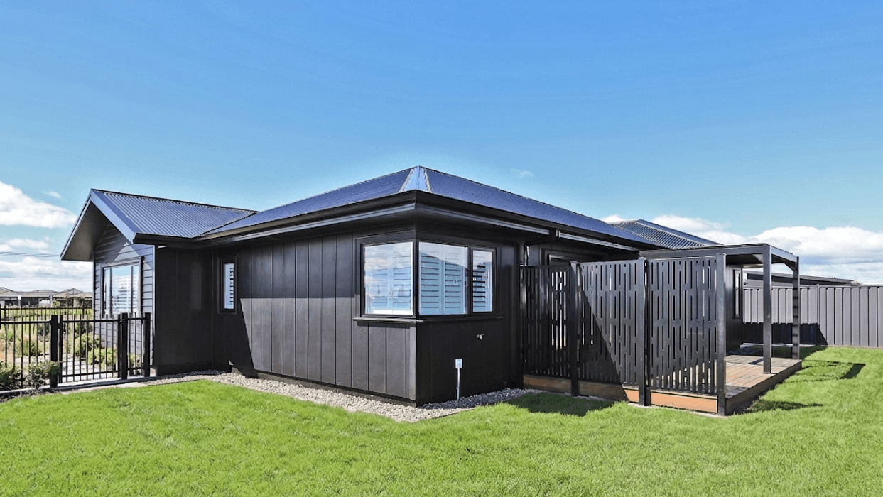 Advance Homes black cladding 