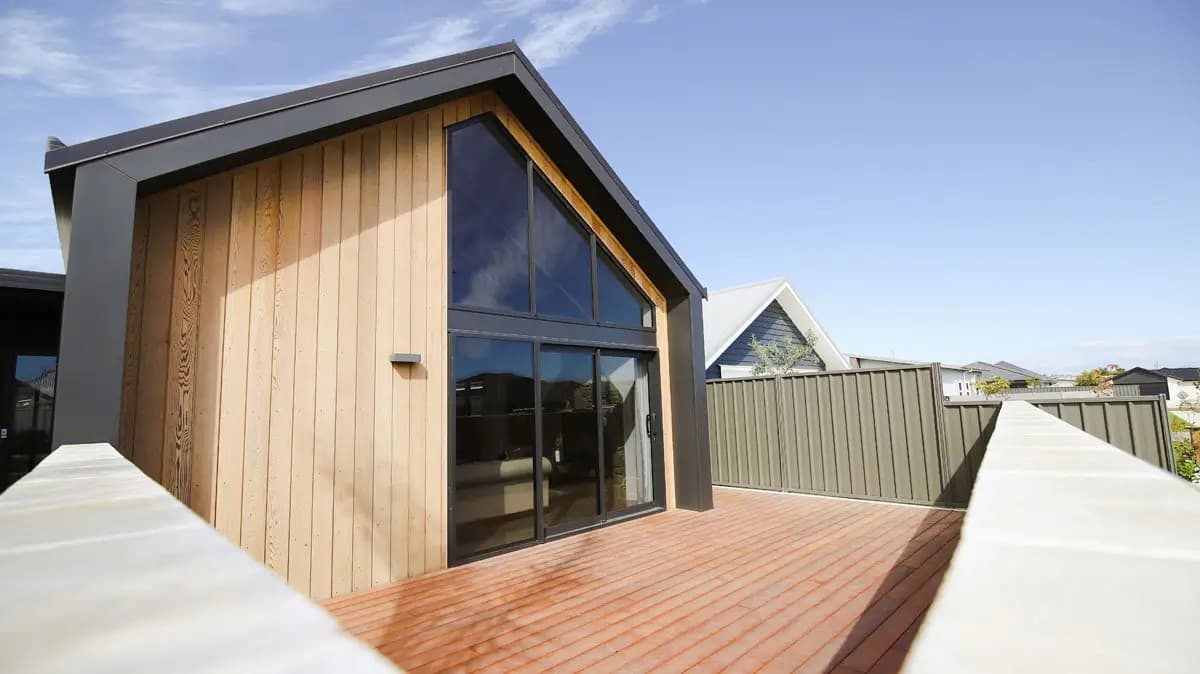 Cedar cladding 