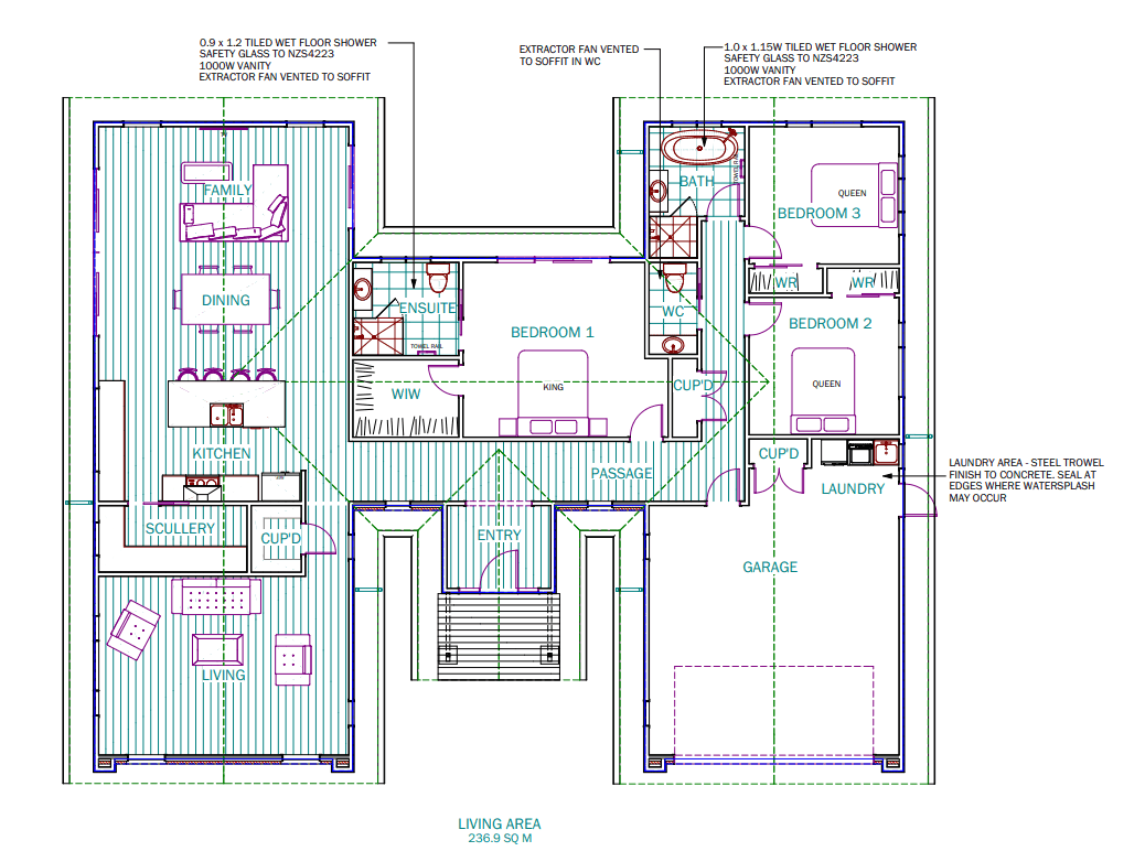 20 Matau Cres Frimley Hastings floor plan