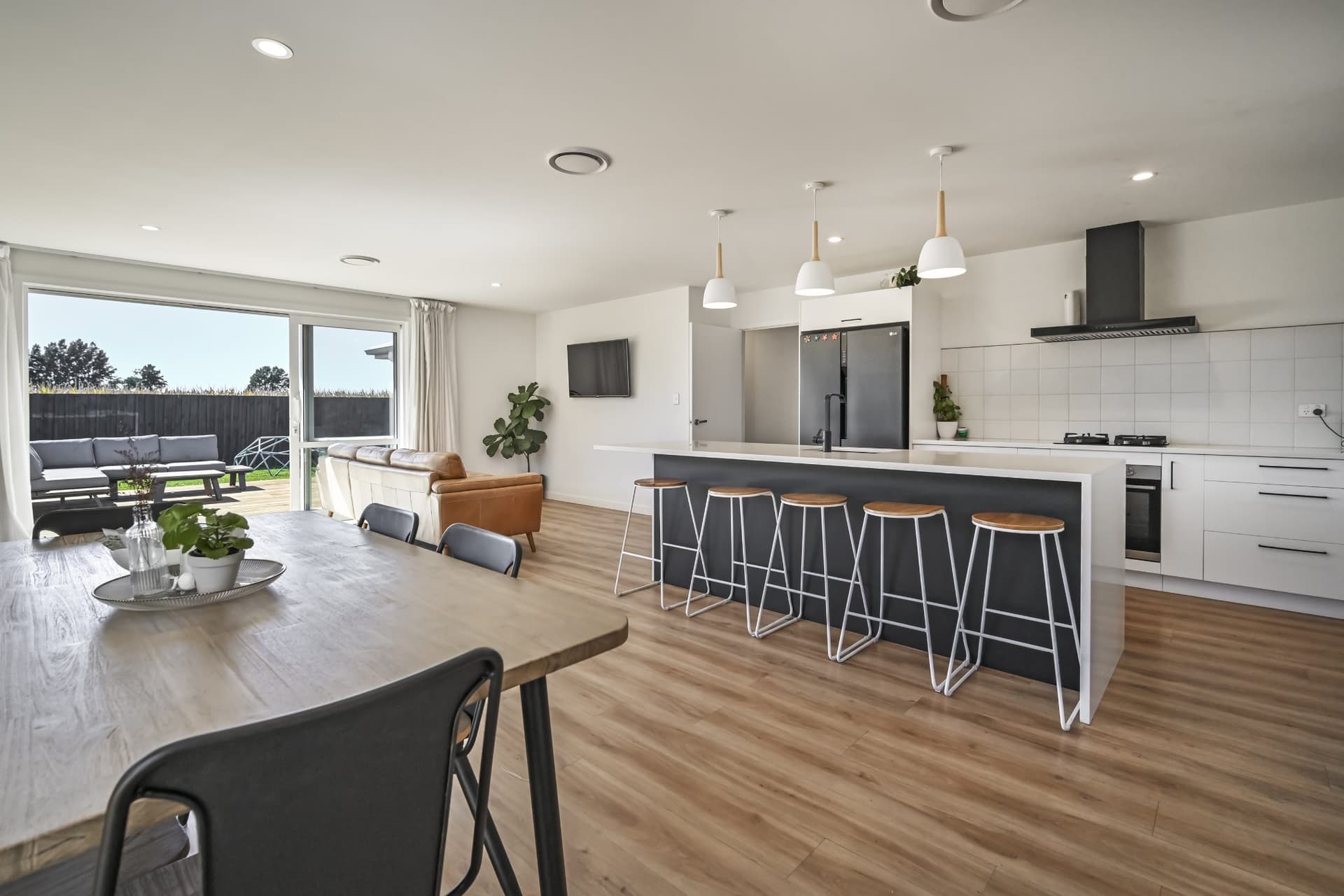 open plan living