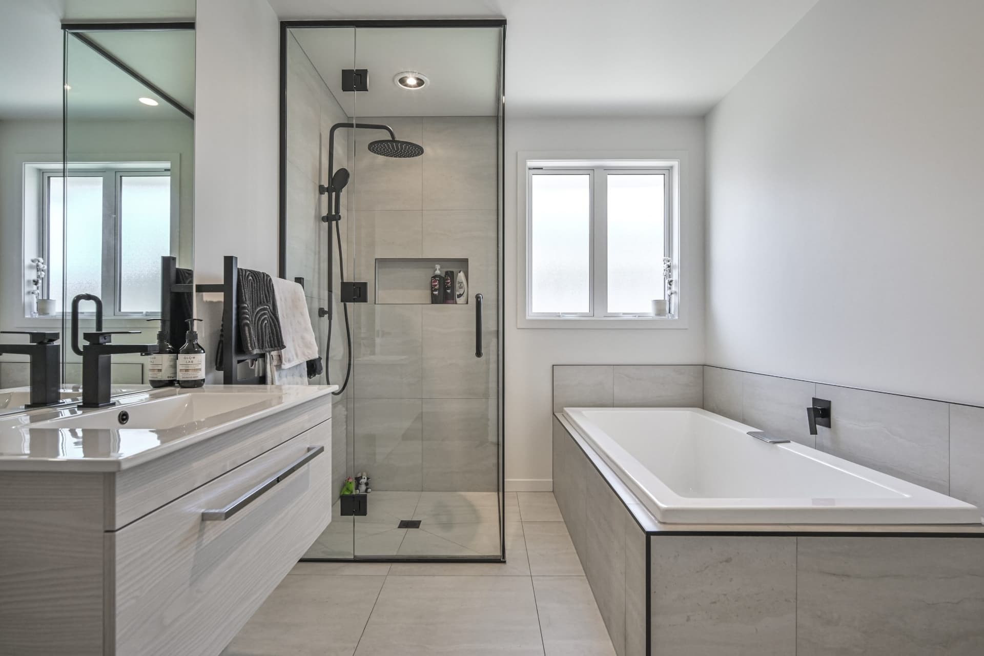 Tiled Bathroom