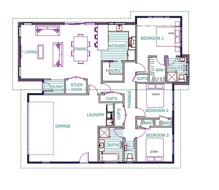 36 Wai Whatu Street, Meeanee, Napier floor plan
